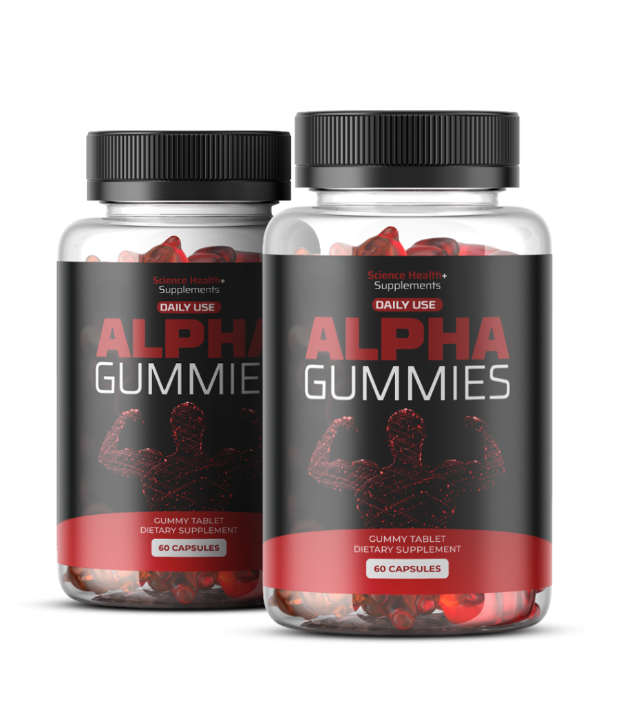 Alpha Gummies bottle